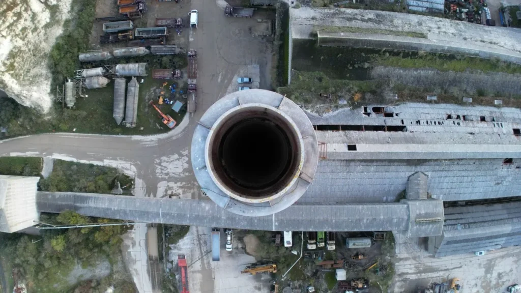 RPOC Inspection: 9 Critical Things Transport Canada Checks 4 Aerial view of an industrial site, the kind of contract work a current RPOC makes an operator eligible to bid on