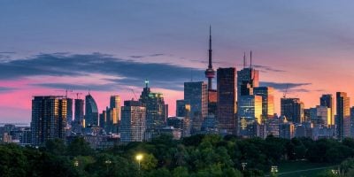 Toronto sunset Toronto sunset